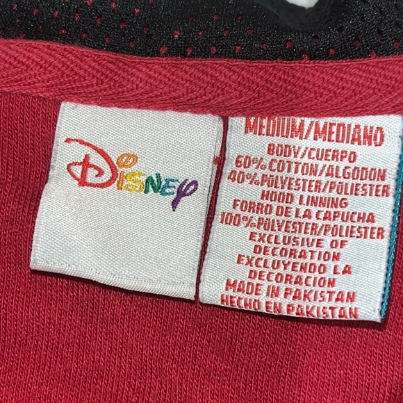 Disney Mickey Mouse sweatshirt jacket zip up hoodie size medium - Picture 4 of 11